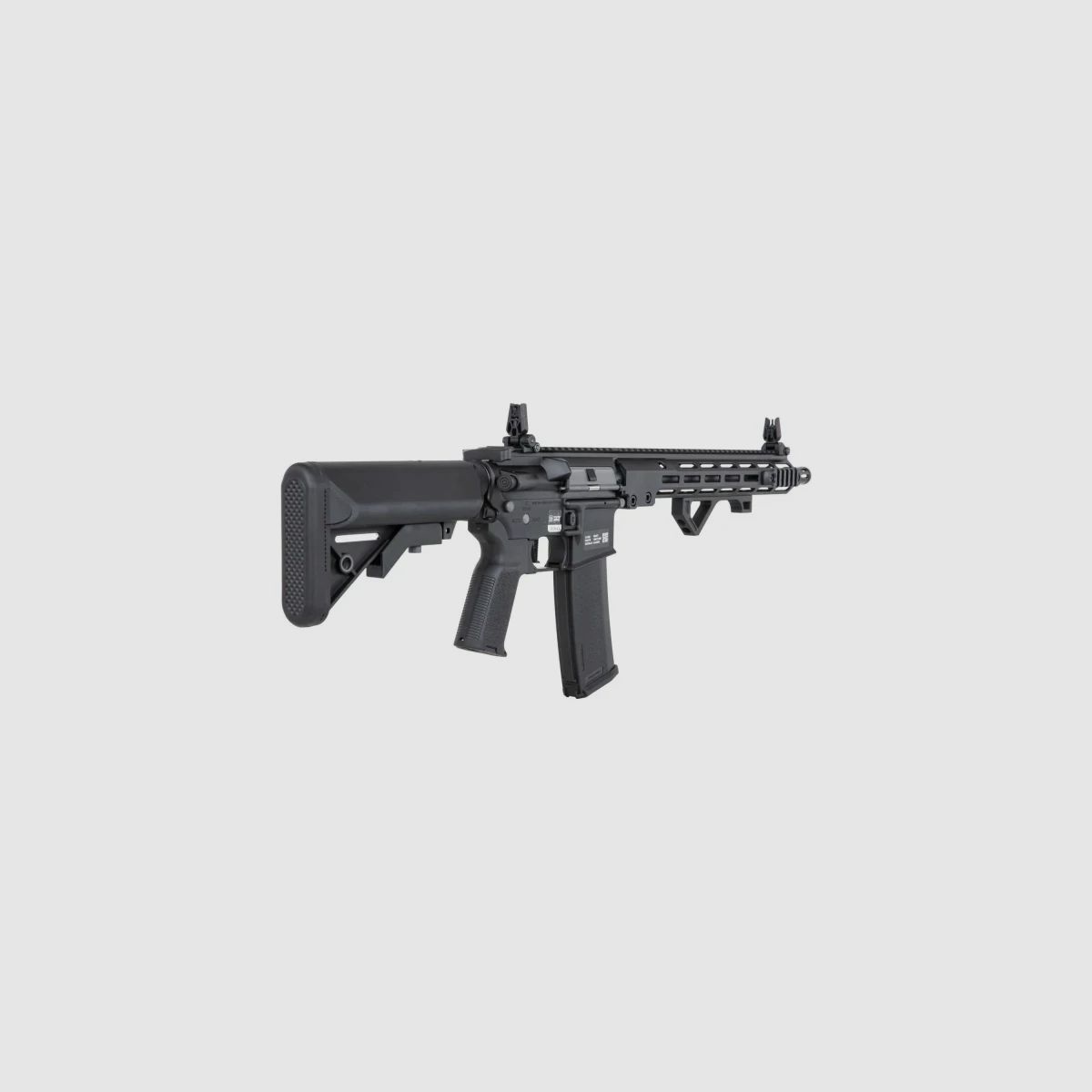 SA M4 Carbine M-LOK (SA-P22 PRIME™ Aster II ETU BLDC™) Rifle Airsoft Libre a partir de 18 - Negro -F-