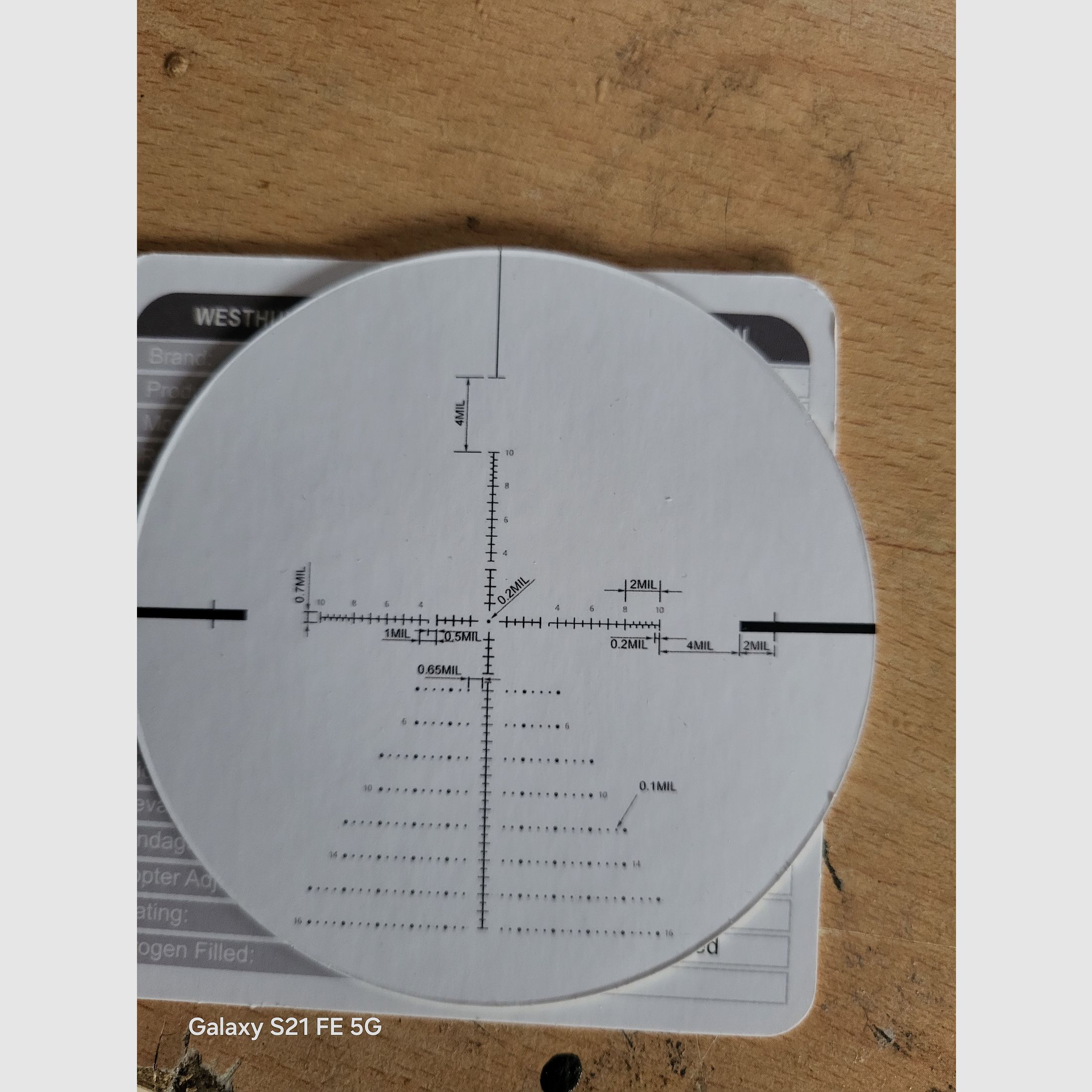 Scope WestHunter whi 6-24×50 FDP.