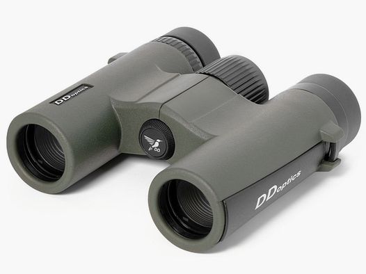 DDoptics 440120035 Fernglas Kolibri 8x25 Gen3 grün mit Tasche und Trageriemen