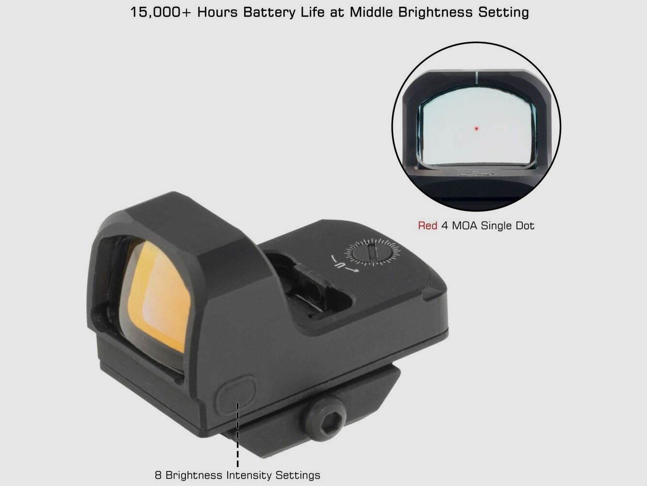 UTG Red Dot Sight OP3 Micro SL 4.0 MOA