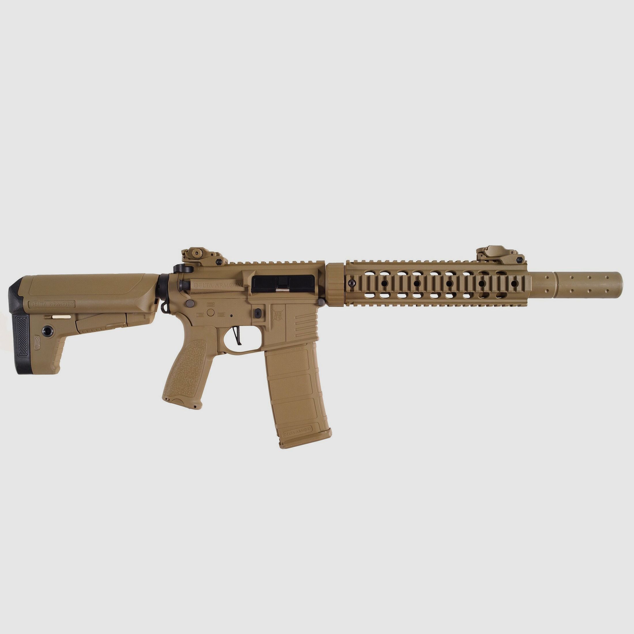 AR15 SilentOps 9” Charlie (Tan) max. 0,5J - Delta Armory