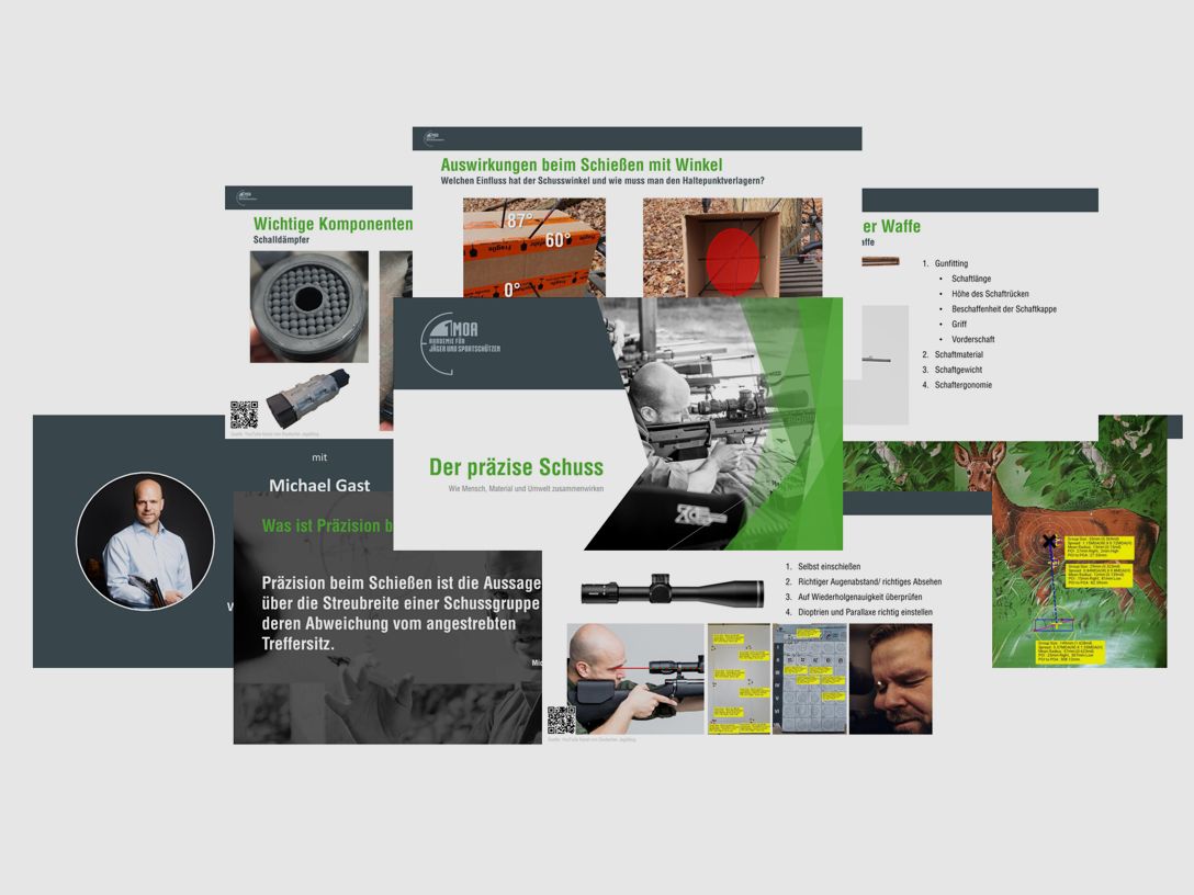 Vortrag: Der przise Schuss Wie Mensch, Material und Umwelt zusammenwirken