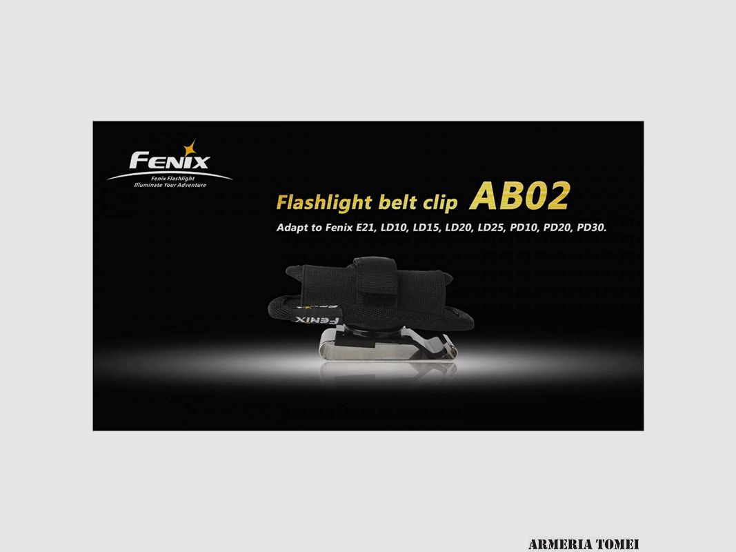 FENIX – AB02 TASCHENLAMPE GÜRTELCLIP, Bild 3 von 4