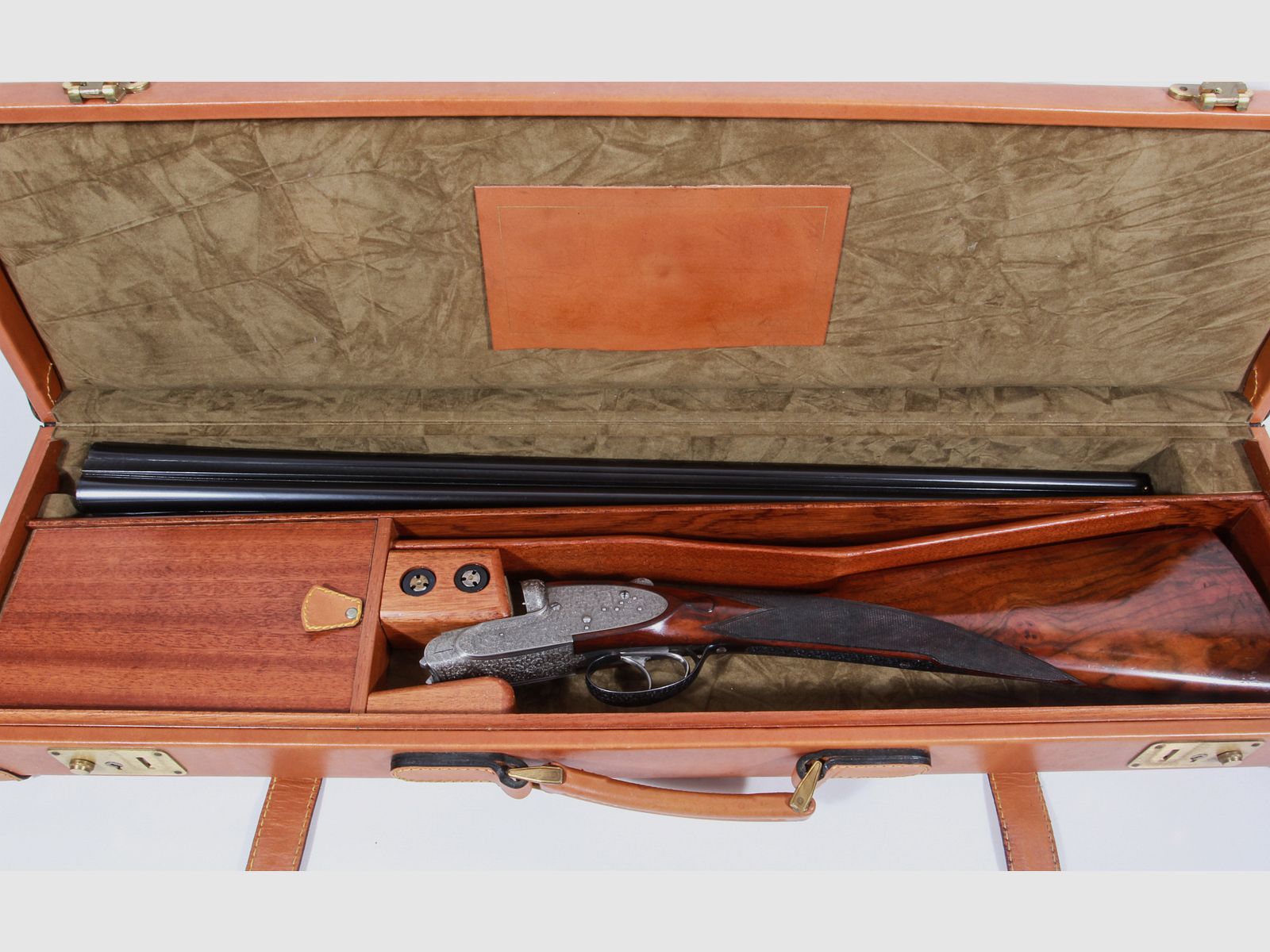 Side lock double shotgun Castellani article 14742
