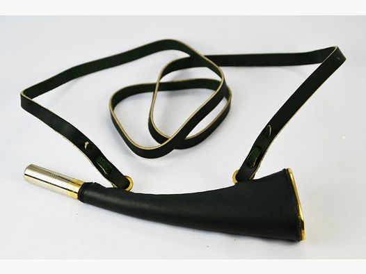 Jagd Signalhorn (gross) Leder