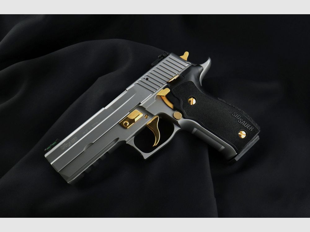 Neuwaffe: Sig Sauer P226 LDC II Stainless & Gold in 9mm Luger 