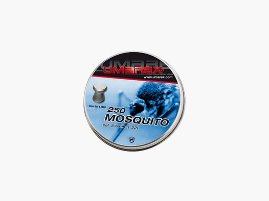 Diabolo 250 Stk. Mosquito 5,5mm (.22) Flachkopf