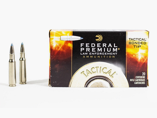 Federal Tactical Bonded Law Enforcement .308 Win. 168GR BSP 20 cartridges