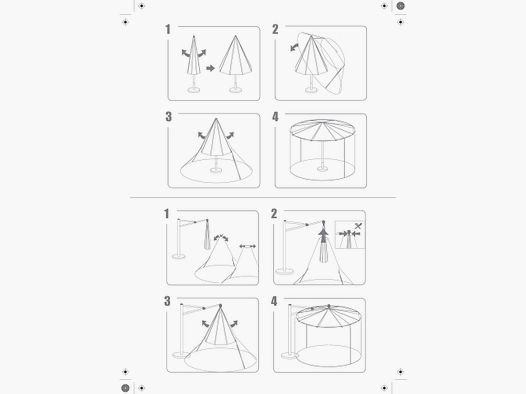 Insectenbescherming voor parasols
