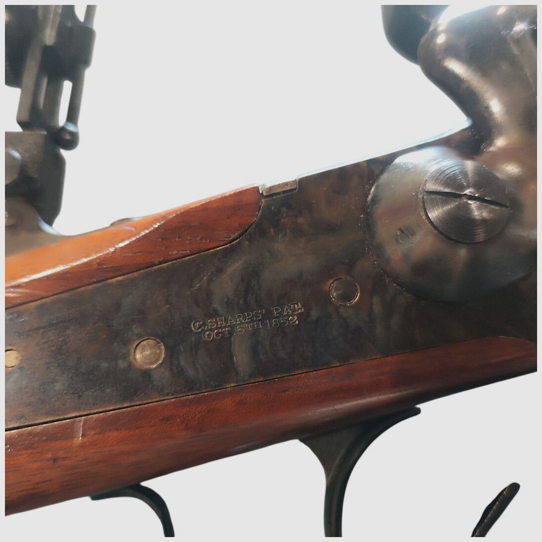 IAB 1874 Kavallerie Sharps Büchse Kal. 45/70 GOVT gebraucht, Bild 3 von 6