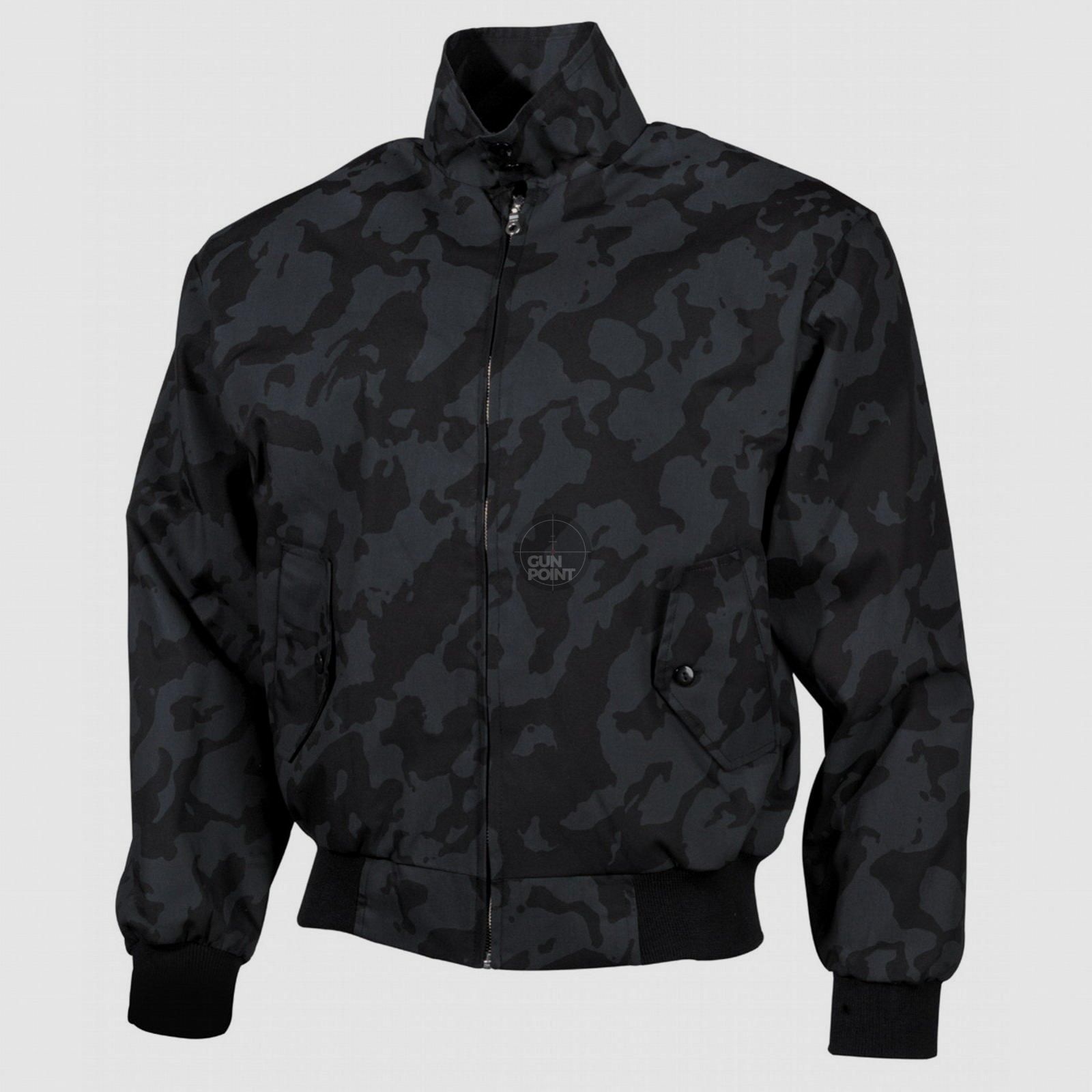 Jacke, "English Style",night-camo - Gre: XXXL