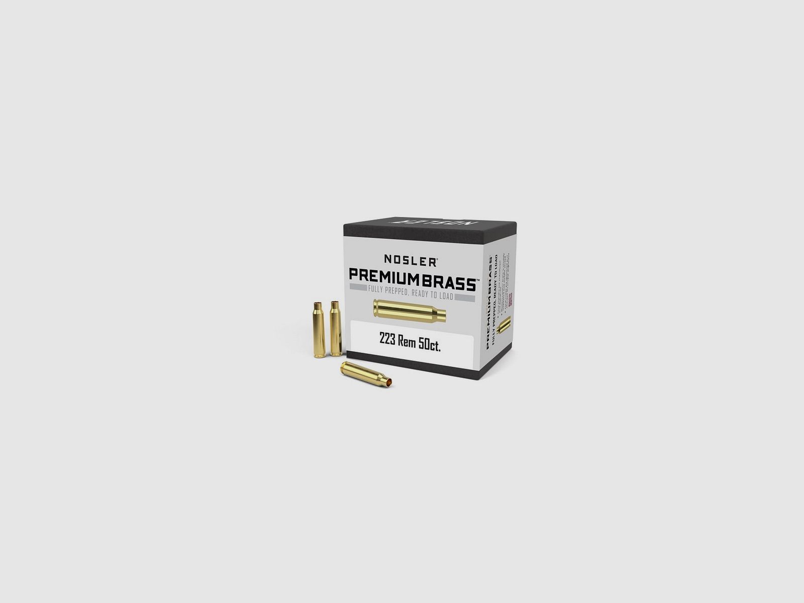 NOSLER CUSTOM HÜLSEN Kal. 223 REMINGTON 50St., Bild 2 von 2