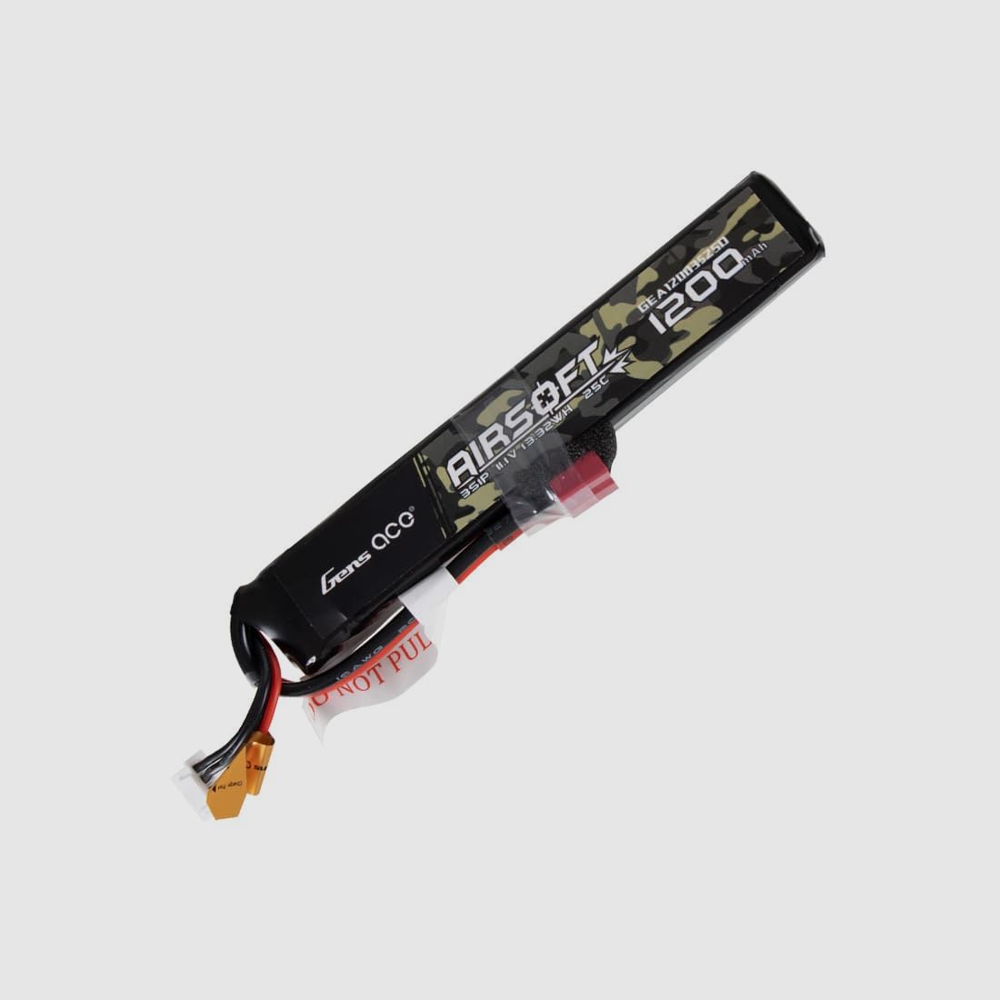 Gens Ace 111V 1200mAh 25C LiPo Stick Type (T-Plug)