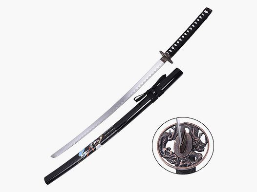 Samurajski katana dekoracyjny Niji