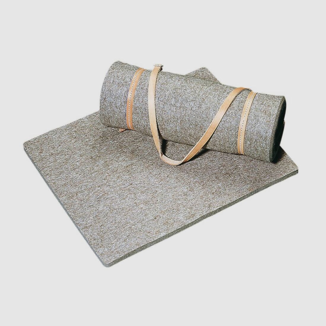 Felt di seduta con cinghia di cuoio