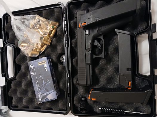 Glock 17 gen 5 3 Magazine 1 Packung munition und 30 Patronen 