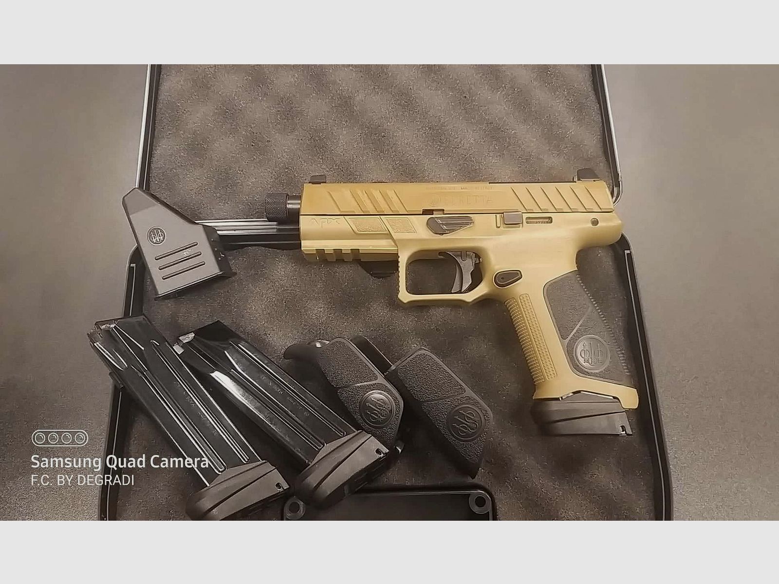 BERETTA APX A1 FDE TACTICAL KALIBER 9X19, Bild 1 von 5