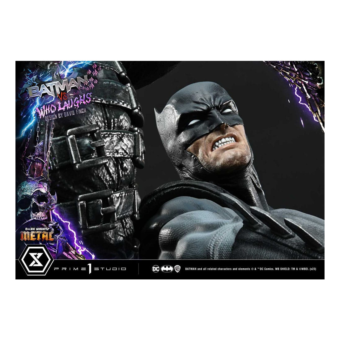 Dark Nights: Metal Ultimate Premium Masterline Series Statue 1/4 Batman VS Batman Who Laughs 67 cm | 43045