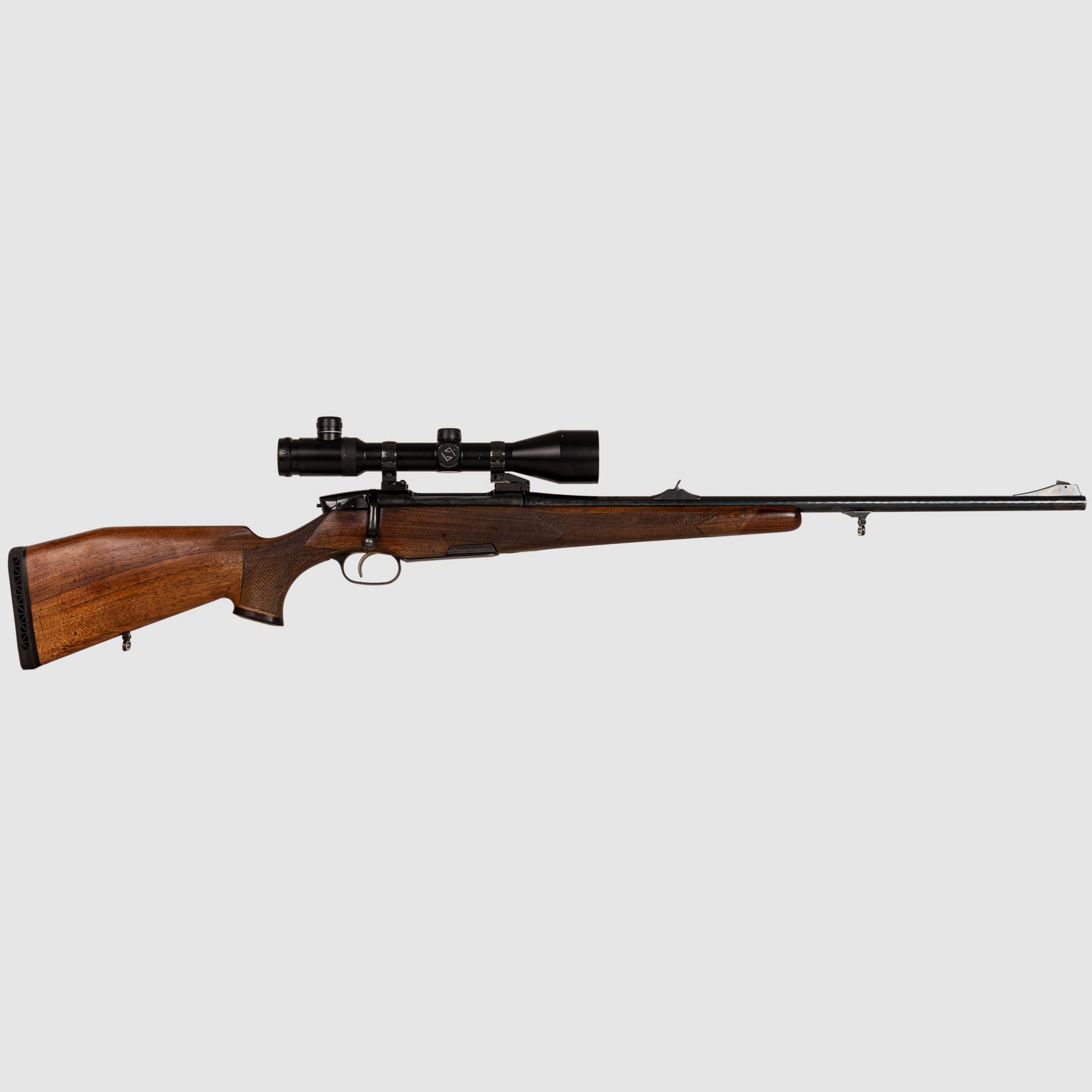 Steyr Mannlicher Luxus .30-06Spring , ZF Zeiss Varip. 2,5-10x50 T* Abs. 0, EAW-Schwenkmontage , Reservemagazin, LL= 60cm