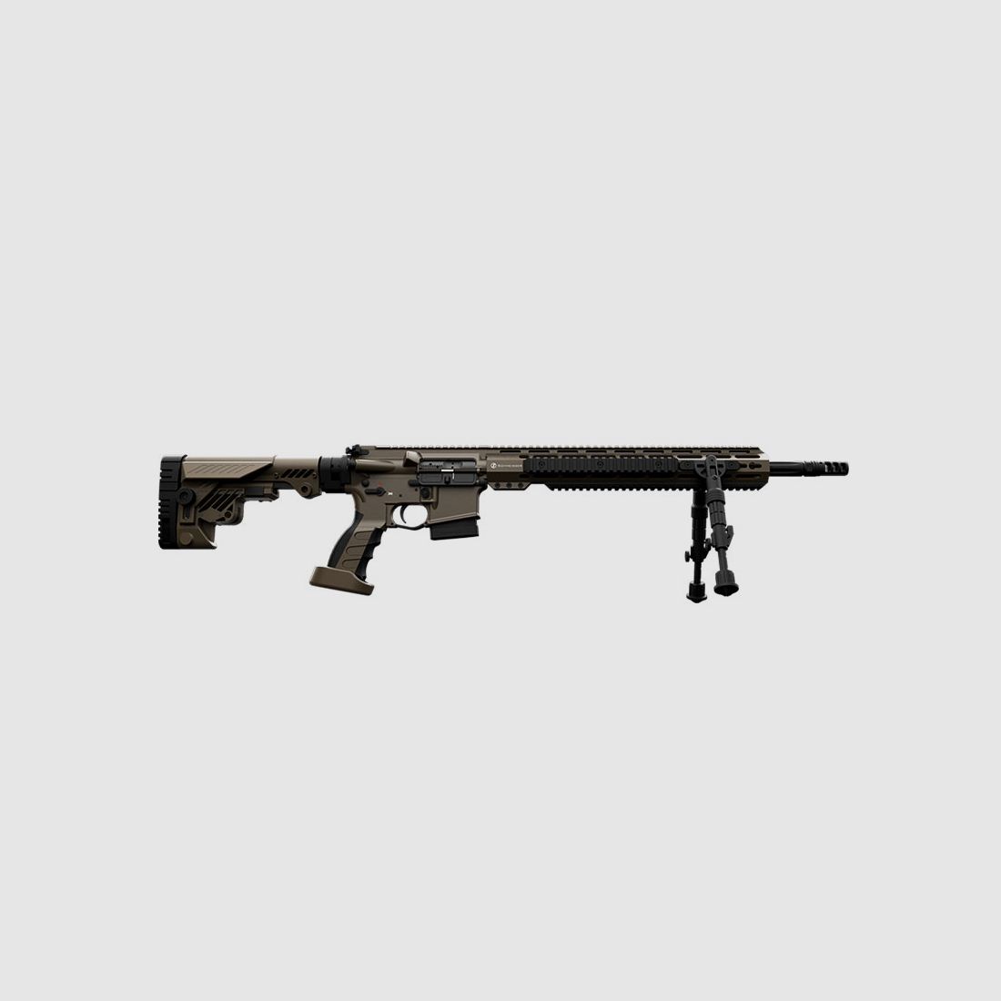 SCHMEISSER AR15 DMR 18" FDE
