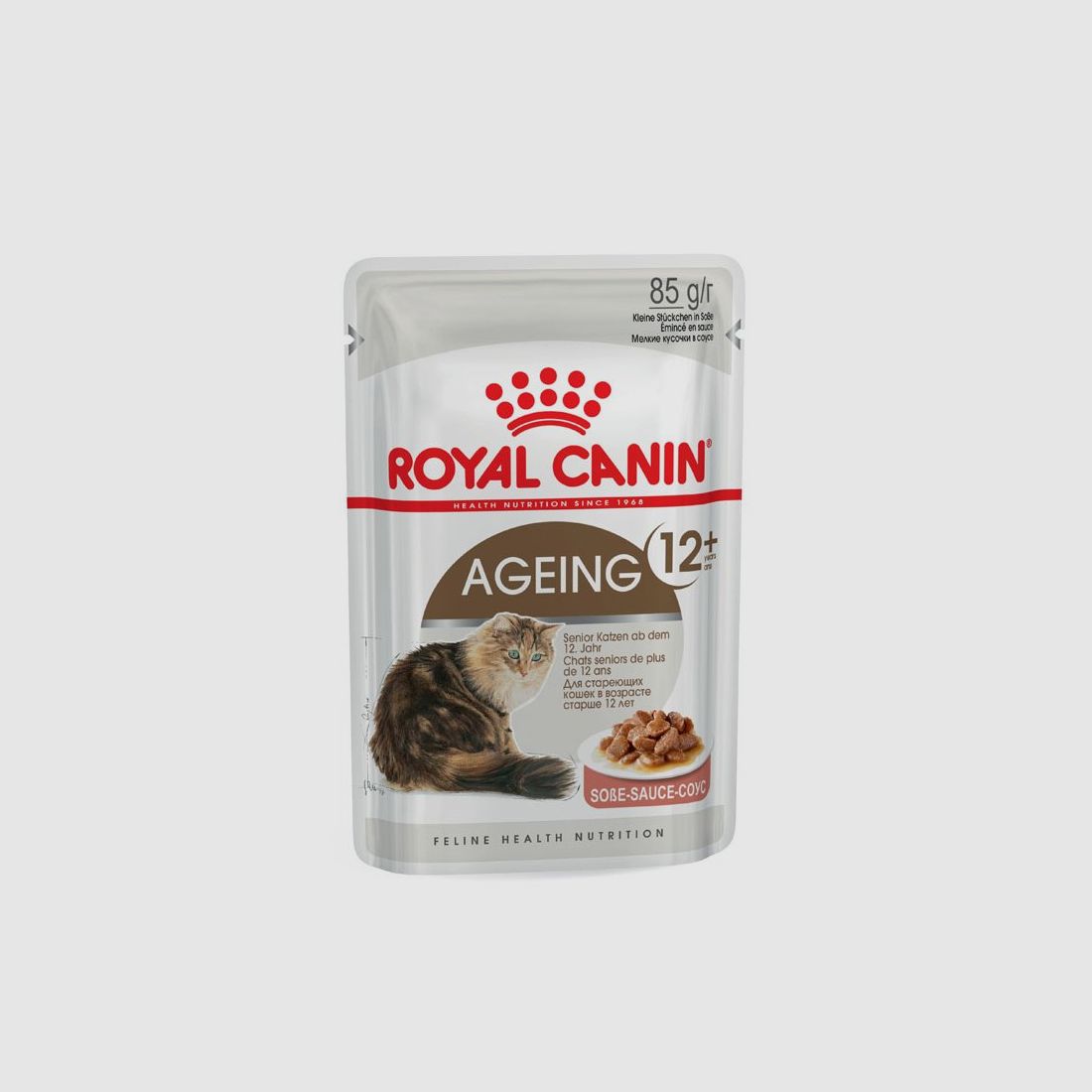 ROYAL CANIN AGEING 12+ in Soße Nassfutter für ältere Katzen 12x85 g