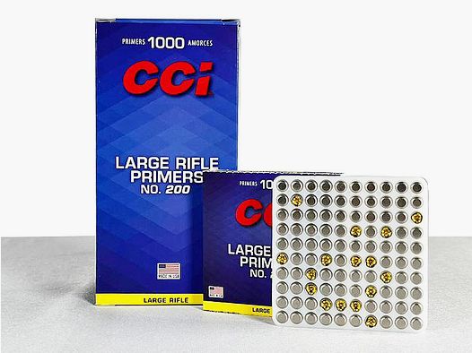 CCi Amorces de Fusil *No. 200* STD Grand Fusil 1 Paquet (pour 1.000 coups à 0,129 €*)
