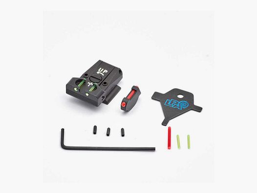 LPA TTF91RU Mira trasera para Ruger P90, P91, P92, P93, P94, P95, P97