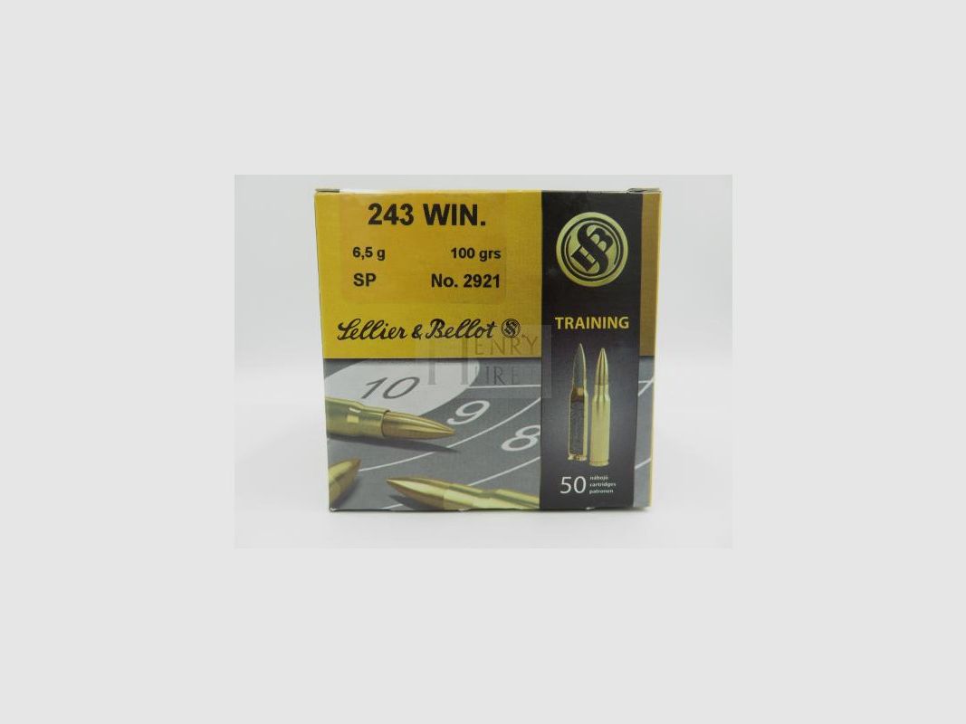 SCATOLA DA 50 PATRONI .243 WIN, immagine 1 di 2