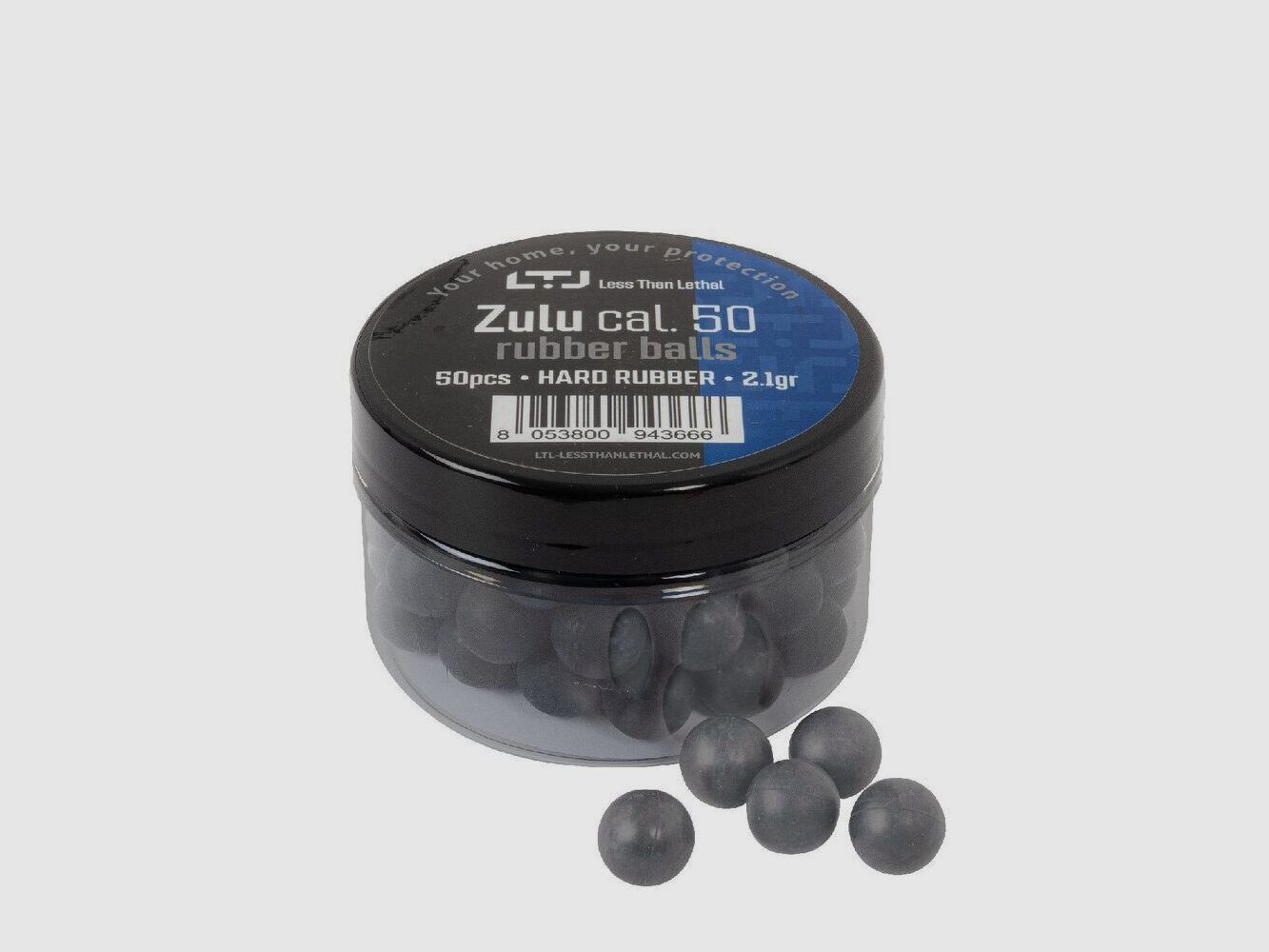 Gummigeschoss Zulu 1.8G C50 X50