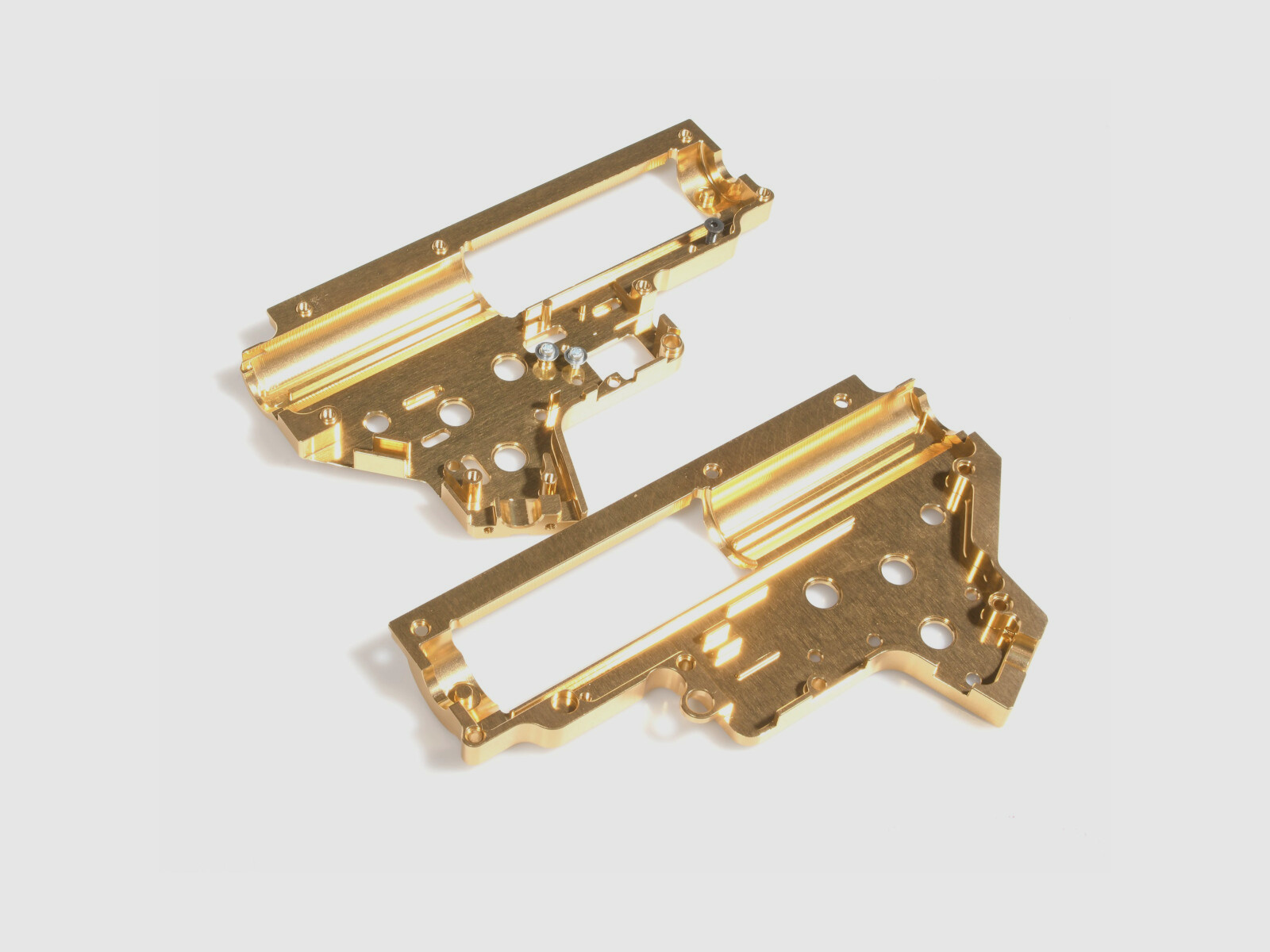 Airsoft Gearbox Shell - QSC V2 (8mm) Delta Armory Gold