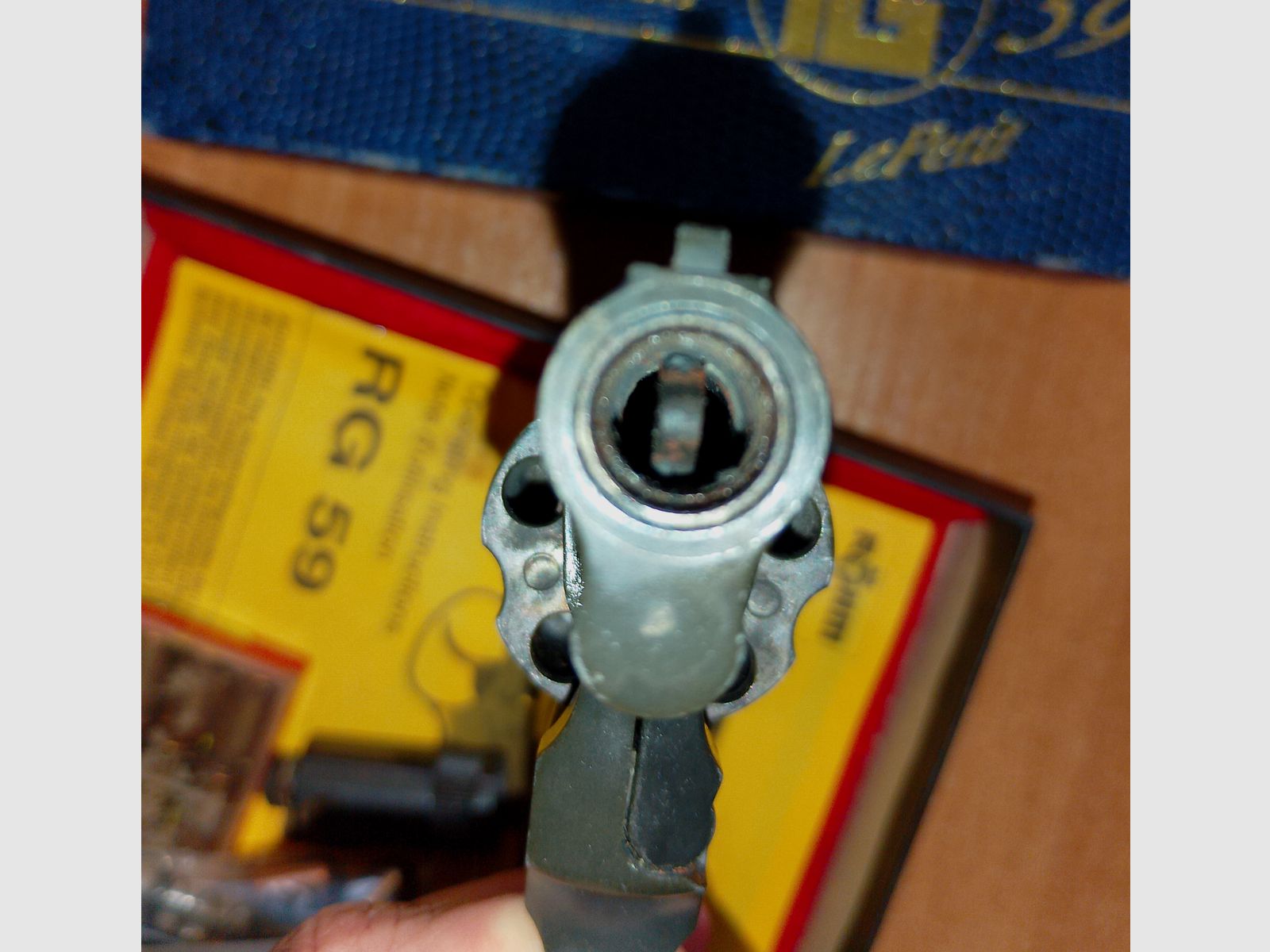 Röhm RG 59N Le Petit Schreckschussrevolver im Kaliber 9mm R.K. mit OVP!