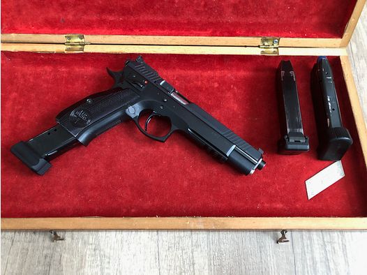 Pistool van het type CZ Taipan Pro Tuning in kaliber 9 mm Luger