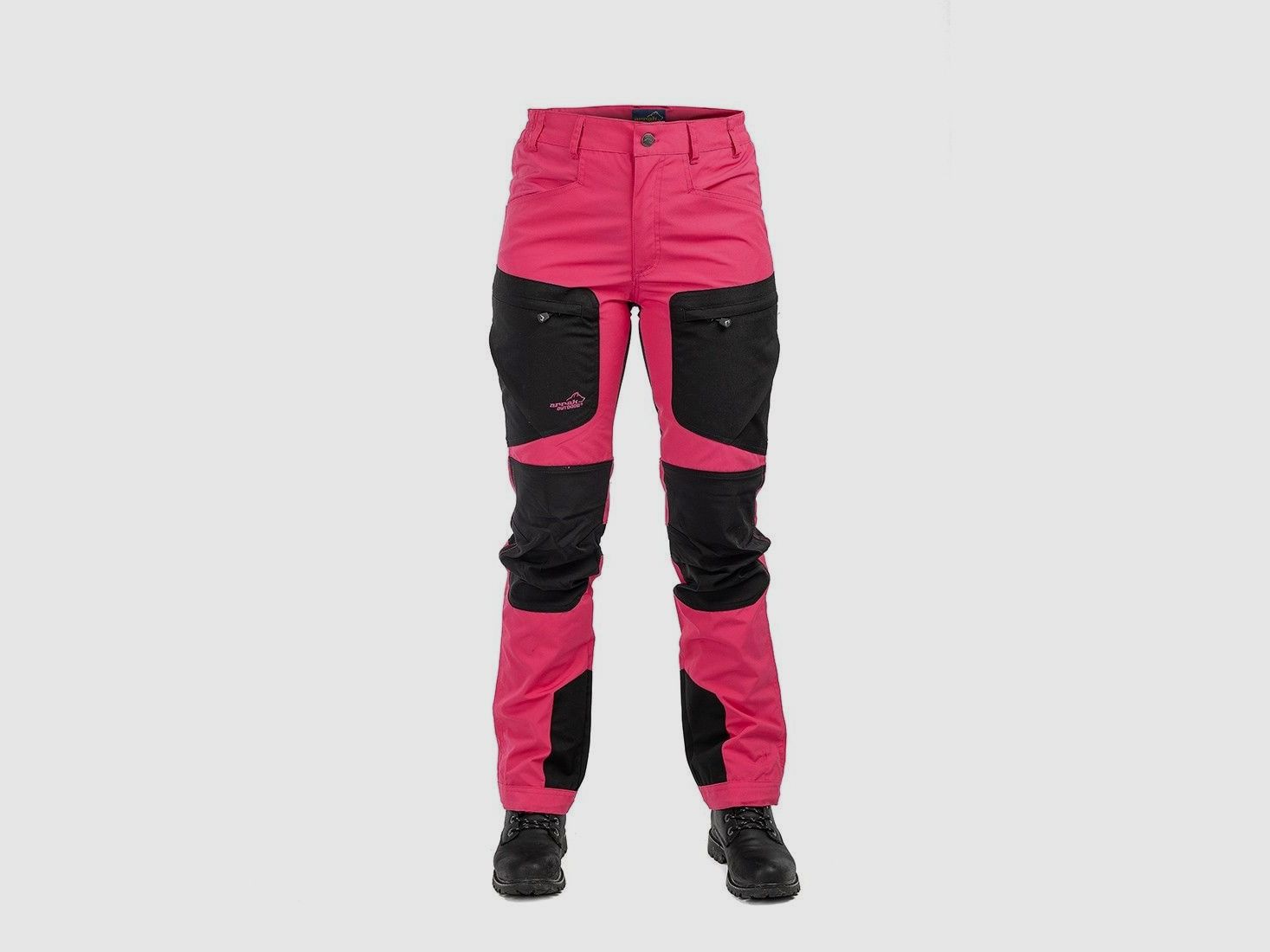 Arrak Outdoor Active Stretch Spodnie Damskie Długie Różowe -34L