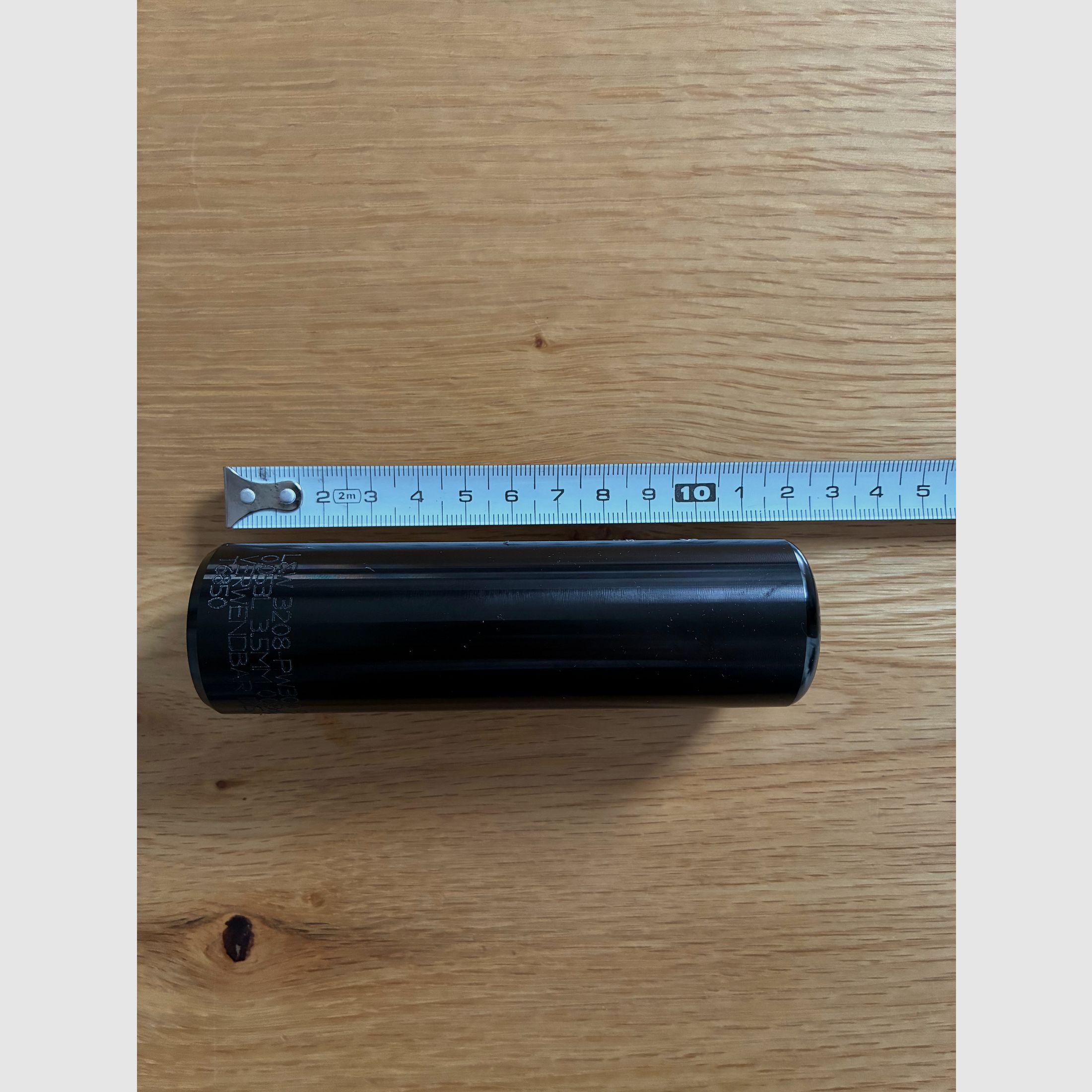 WALTHER lightweight cartridge, 300bar, without manometer LP201, LP200, LP300 XT Club Ultra compressed air cartridge