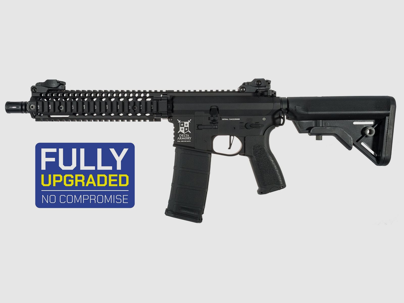 AR15 MK18 ALPHA ETU NC! Version Schwarz frei ab 14 max. 0.5 Joule