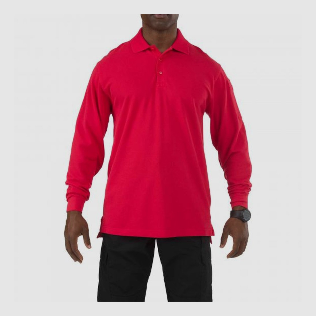 5.11 Tactical Professional Polo - Long Sleeve Red XL