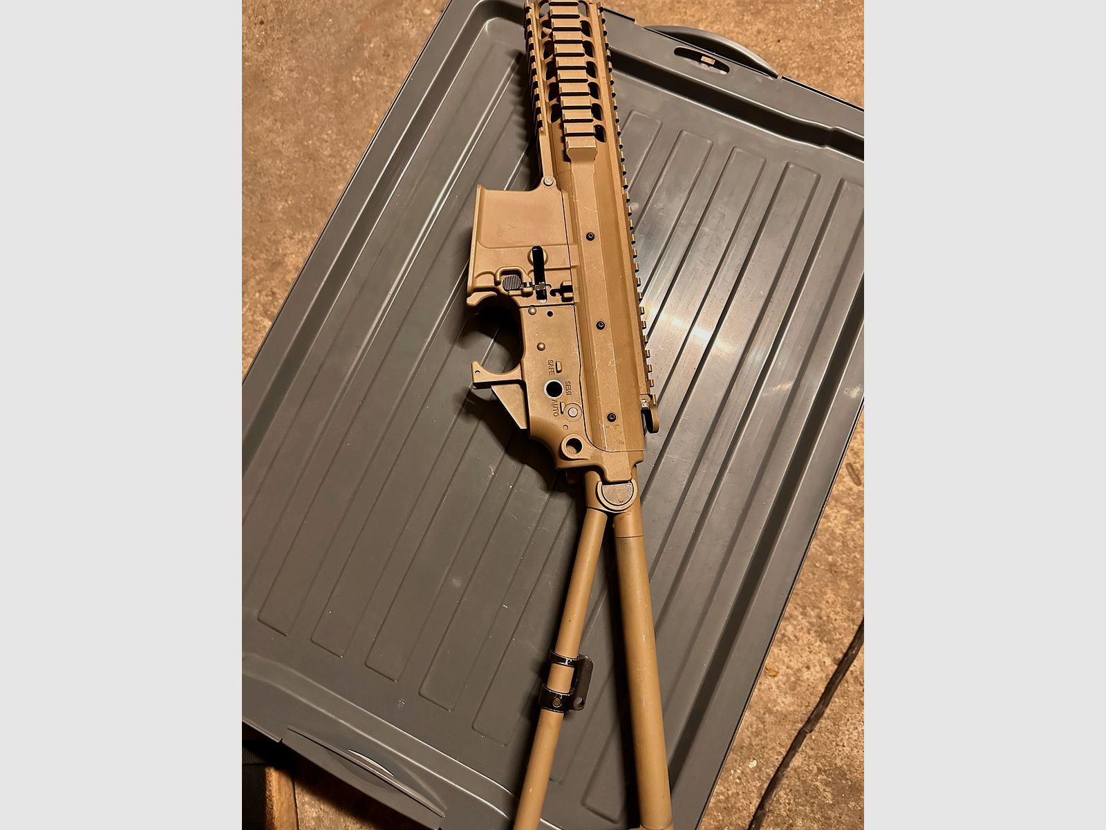 Softair GBB Gehäuse Metall beige 