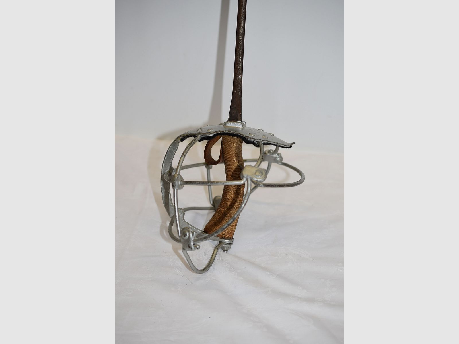 Korbschläger, Paukschläger, Fechten, Gesamtlänge 104 cm