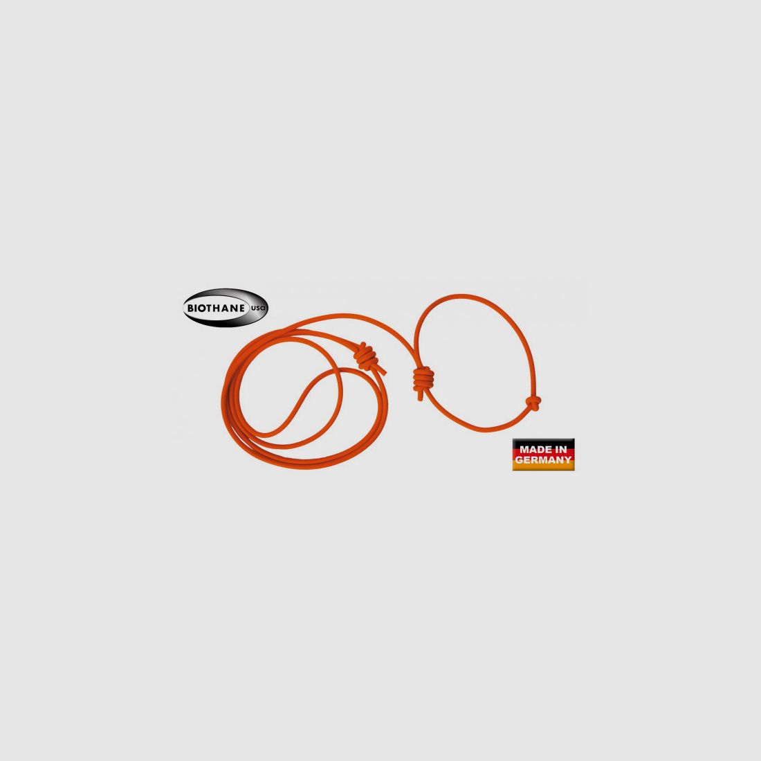 UMHÄNGELEINE BIO THANE RUND - 8MM - ORANGE