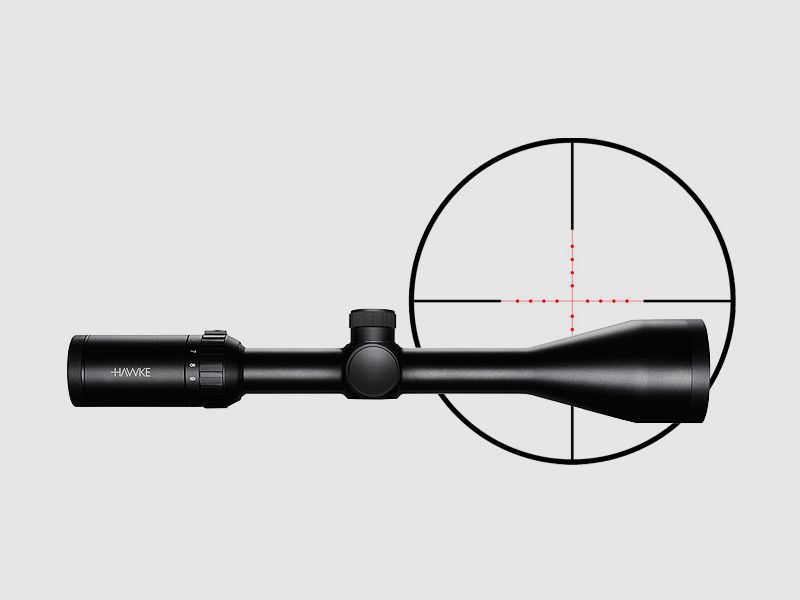 Zielfernrohr von Hawke Modell Vantage IR 1 Zoll 3-9x50, Absehen Mil Dot