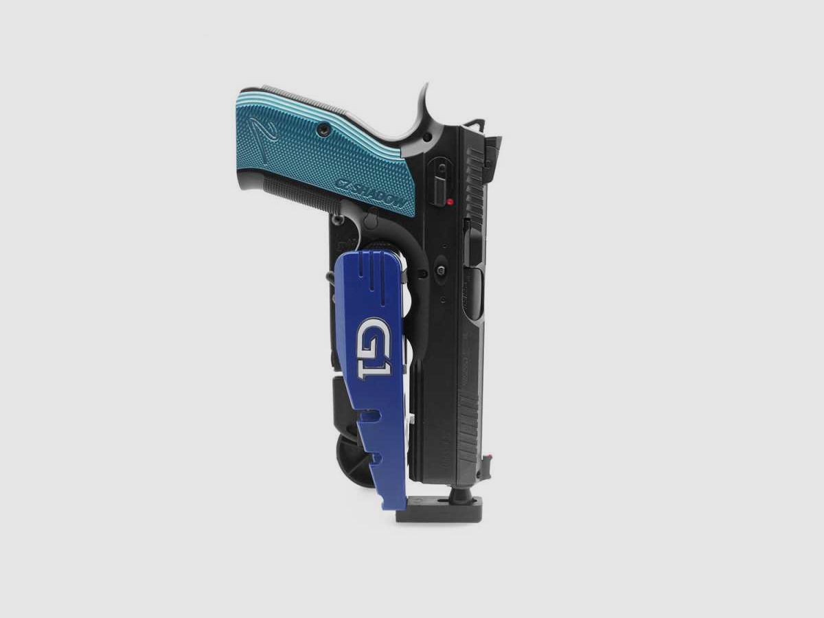 GHOST The One Evo Holster, Blau, Handversion: Linkshänder, Pistolenmodell: XD HS2000, Bild 2 von 3