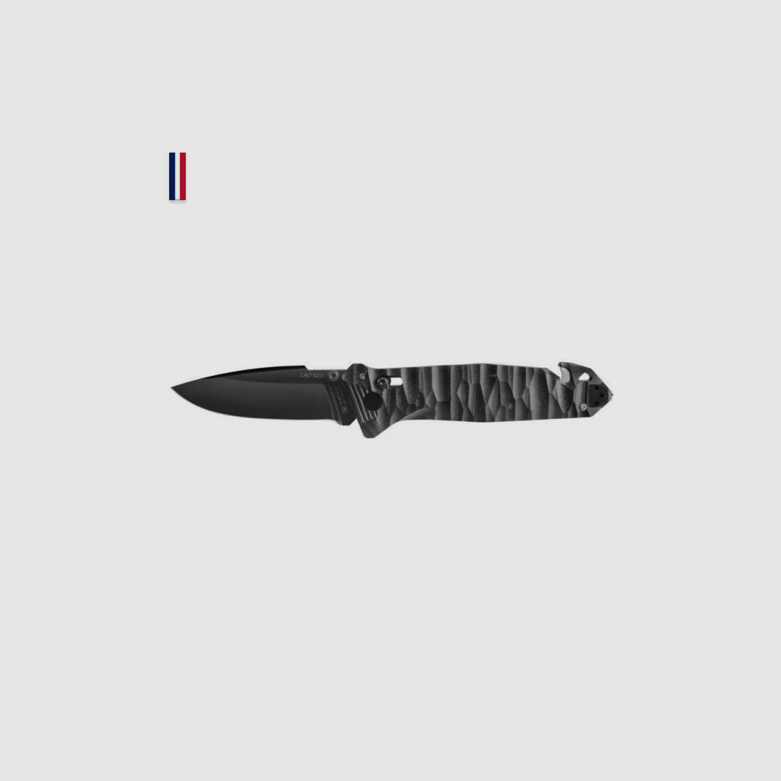 Messer TB Outdoor CAC Französische Armee Schwarz Klinge Glatt, Bild 1 von 4