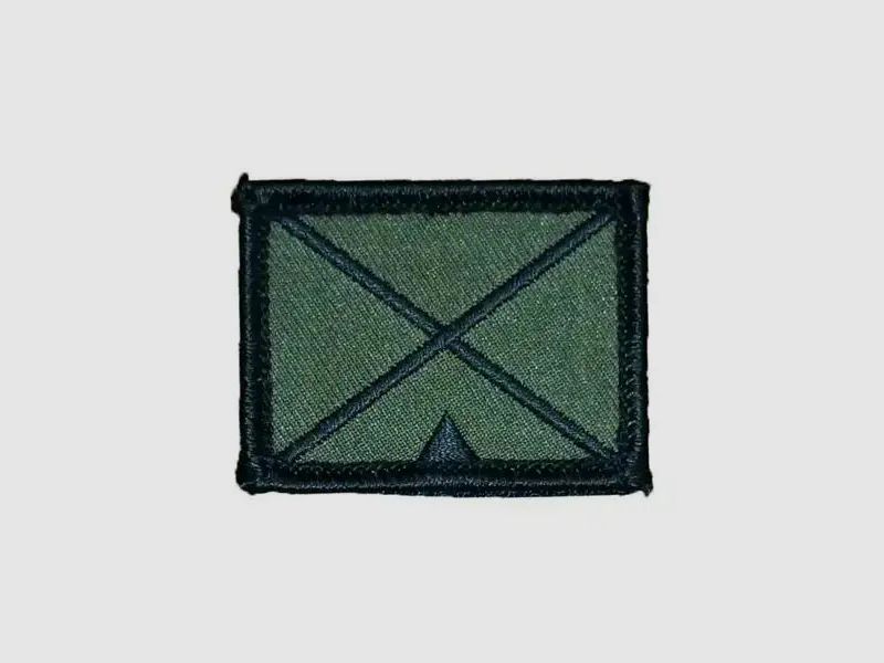 Bundeswehr Oryginalny Oryginalny Płat tekstylny Bundeswehr Symbole wojskowe Górskie oddziały