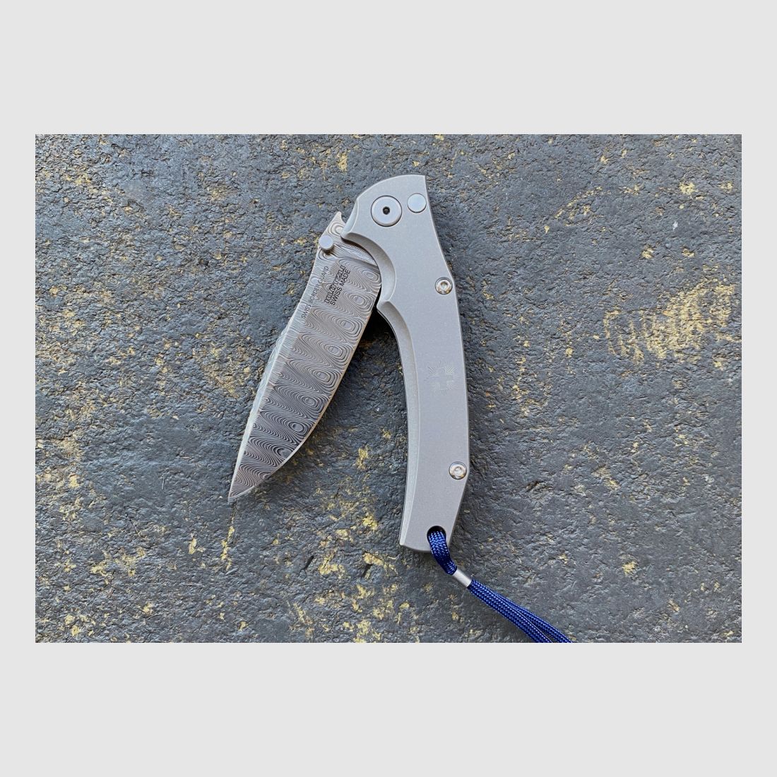 SWISS BORDER GUARD KNIFE SBG 1, DAMAST, Bild 5 von 8