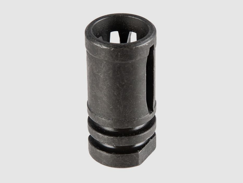 SONS OF LIBERTY GUN WORKS AR-15 A2 FLASH SUPPRESSOR 22 CAL 1/2-28 STEEL BLACK, imagen 3 de 3