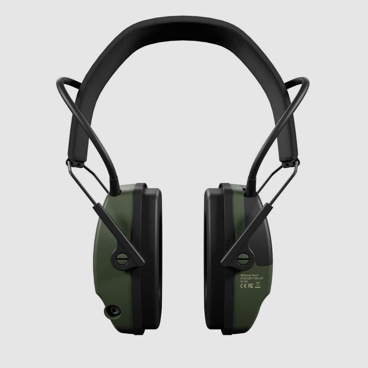 ISOTUNES Sport Defy Slim Gehörschutz mit Bluetooth / Grün