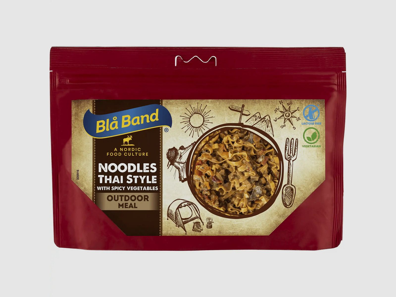 Blauwe Band Blauwe Band Hoofdgerecht Noedels Thaise Stijl met Pittige Groenten