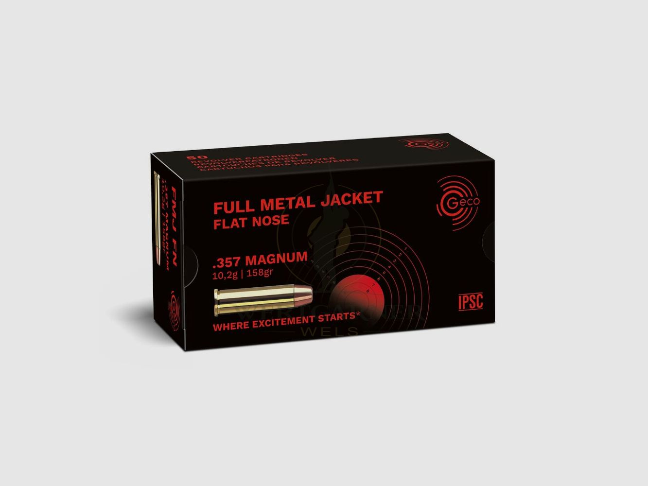 Geco .357 Mag. VM-FP 10.20g/ 158gr