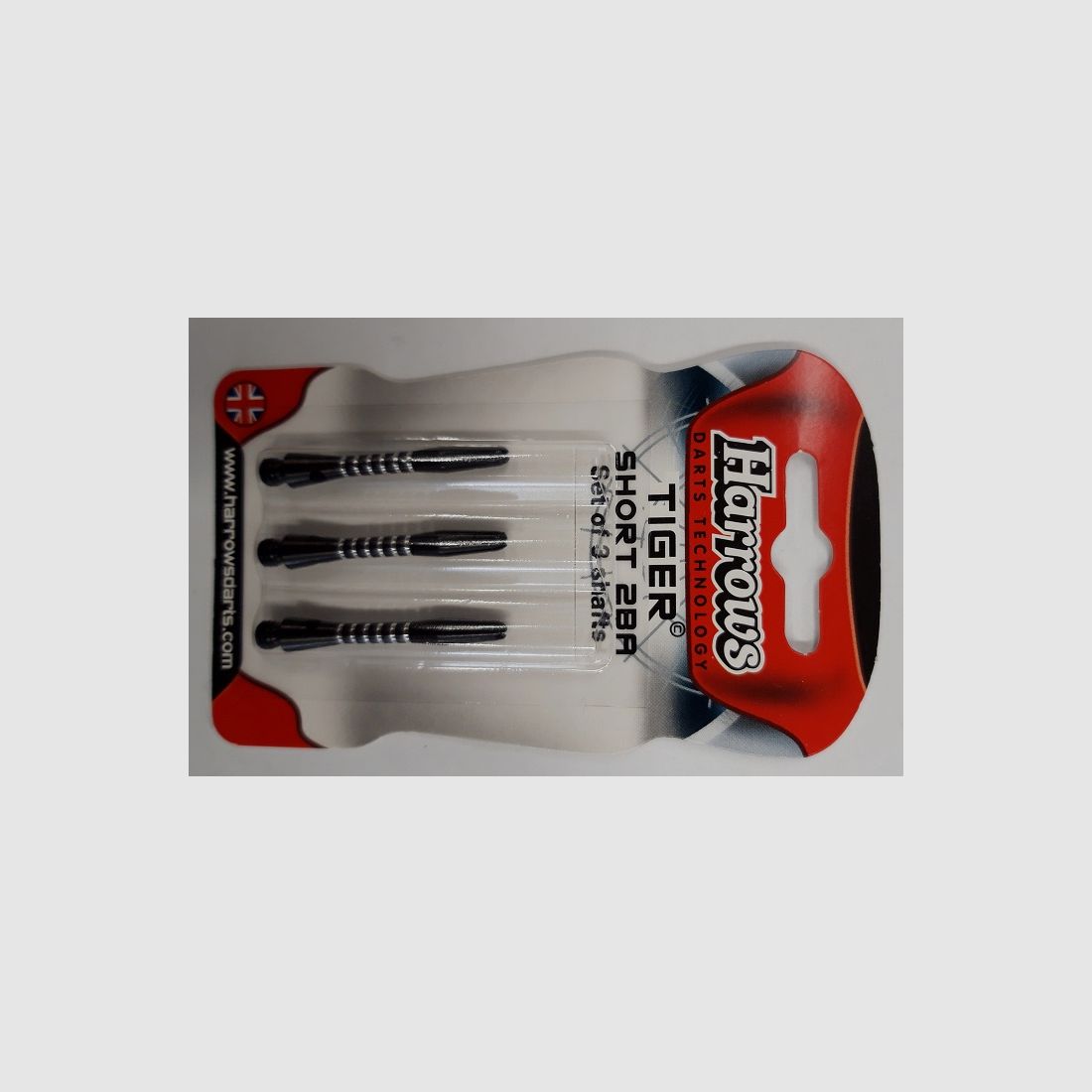 Harrows-Darts-Technology Tiger Shaft short black Dart & Zubehör