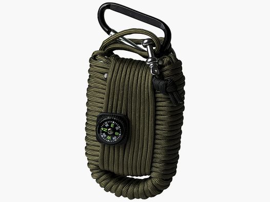 Mil-Tec Mil-Tec Survival Kit Fallschirmleine groß - Oliv